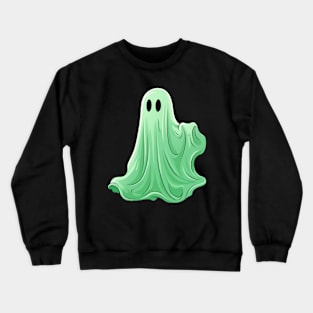 Halloween Ghost Retro Cartoon Crewneck Sweatshirt